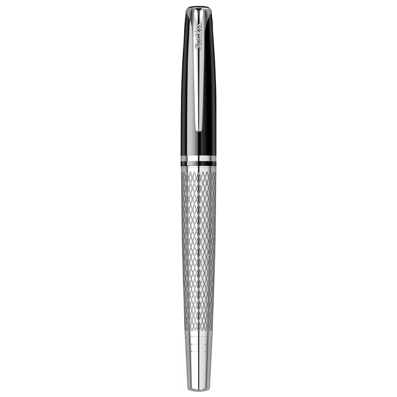 SCRIKSS, Rollerball Pen - PERA 477 BLACK CHROME CT.