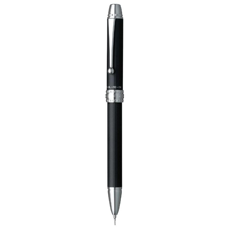PLATINUM, Multi Function Pen - Pin Stripe Satin Finish BLACK.