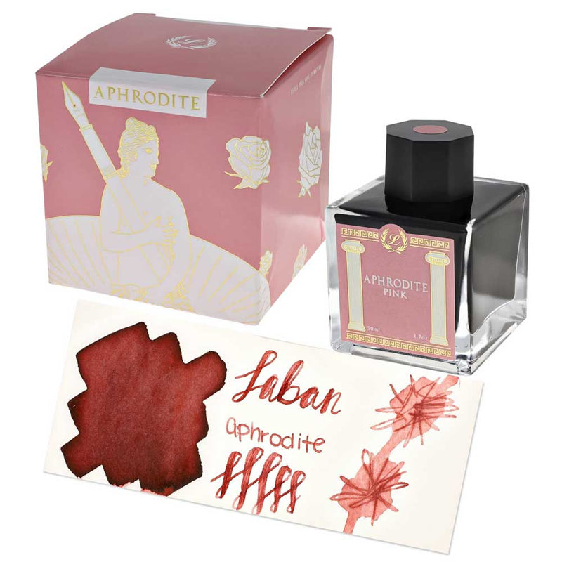 LABAN, Ink Bottle - Greek Mythology APHRODITE PINK.