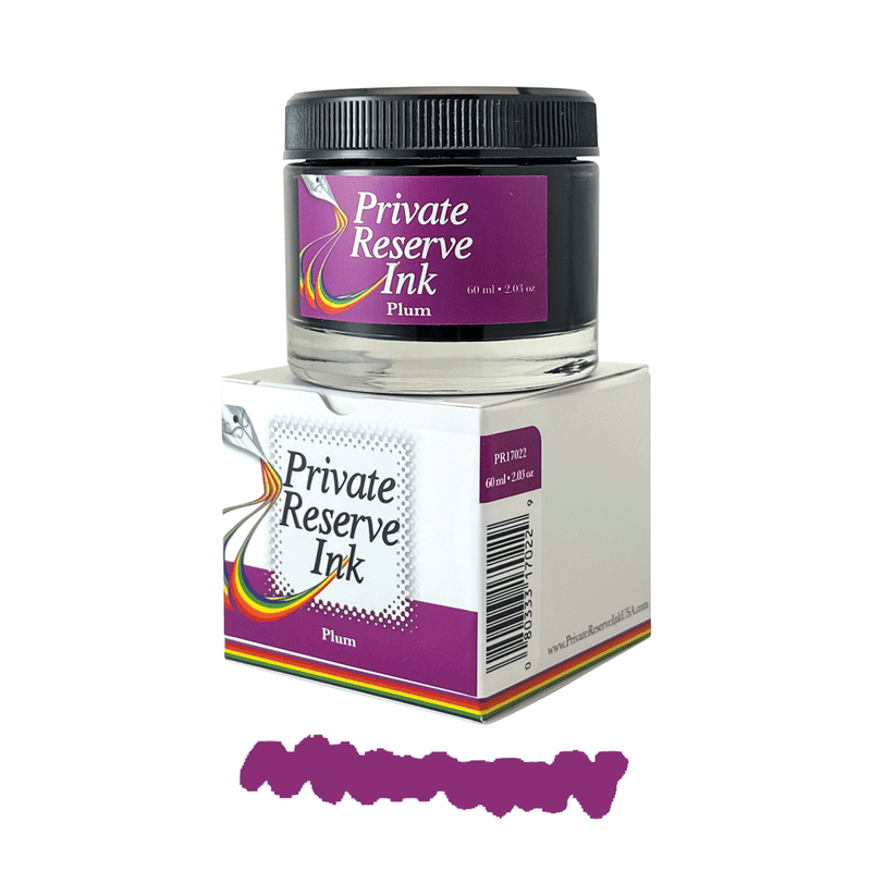 PRIVATE RESERVE, Ink Bottle - PREMIUM Inks PLUM (60mL).