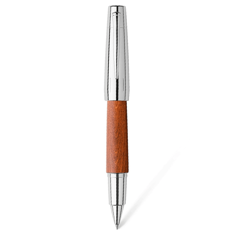 FABER CASTELL, Rollerball Pen - EMOTION Prearwood BROWN.