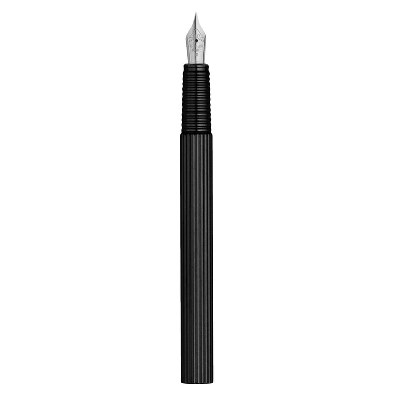 WORTHER, Fountain Pen - PROFIL ALUMINIUM BLACK. 1