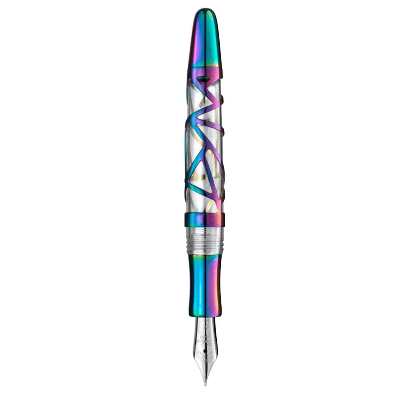 LABAN, Fountain Pen - SKELETON RAINBOW.