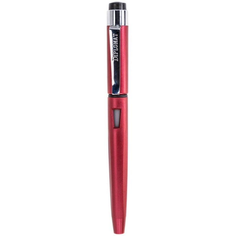 DIPLOMAT, Fountain Pen - MAGNUM BURNED RED 