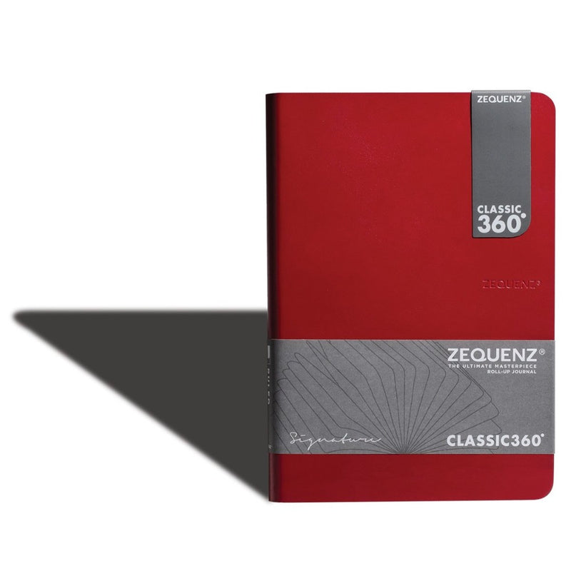 ZEQUENZ, NoteBook - SIGNATURE RED.