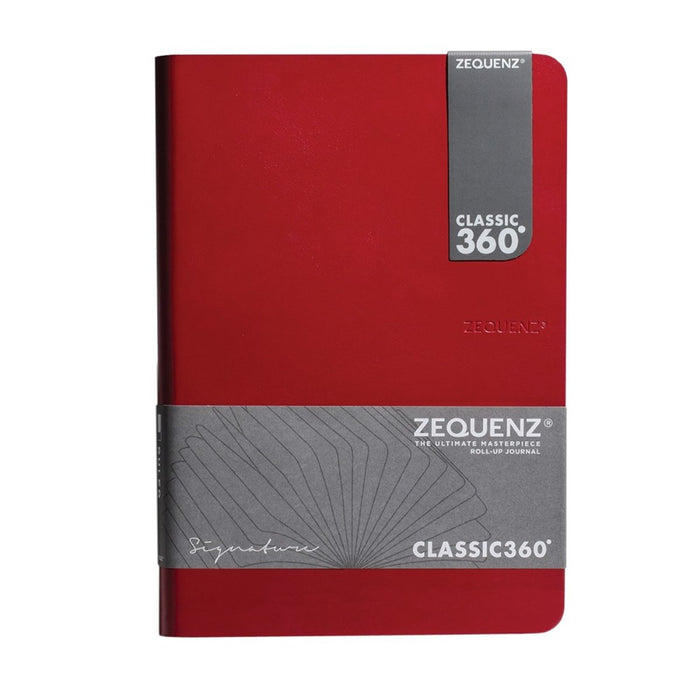 ZEQUENZ, NoteBook - SIGNATURE RED.