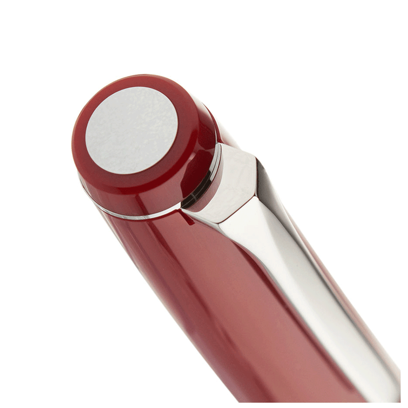 PILOT, Fountain Pen - FALCON RH SILVER RED 14K.