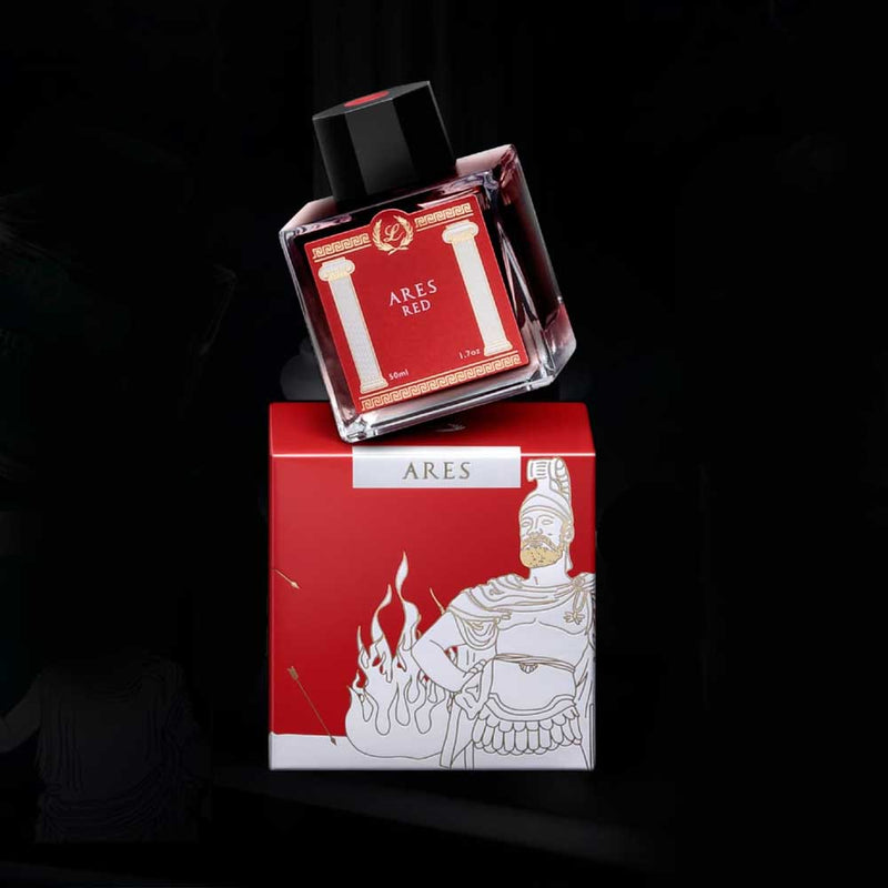 LABAN, Ink Bottle - Greek Mythology II ARES RED.