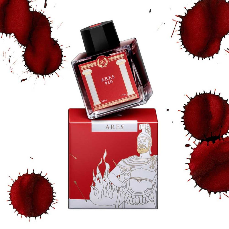 LABAN, Ink Bottle - Greek Mythology II ARES RED.
