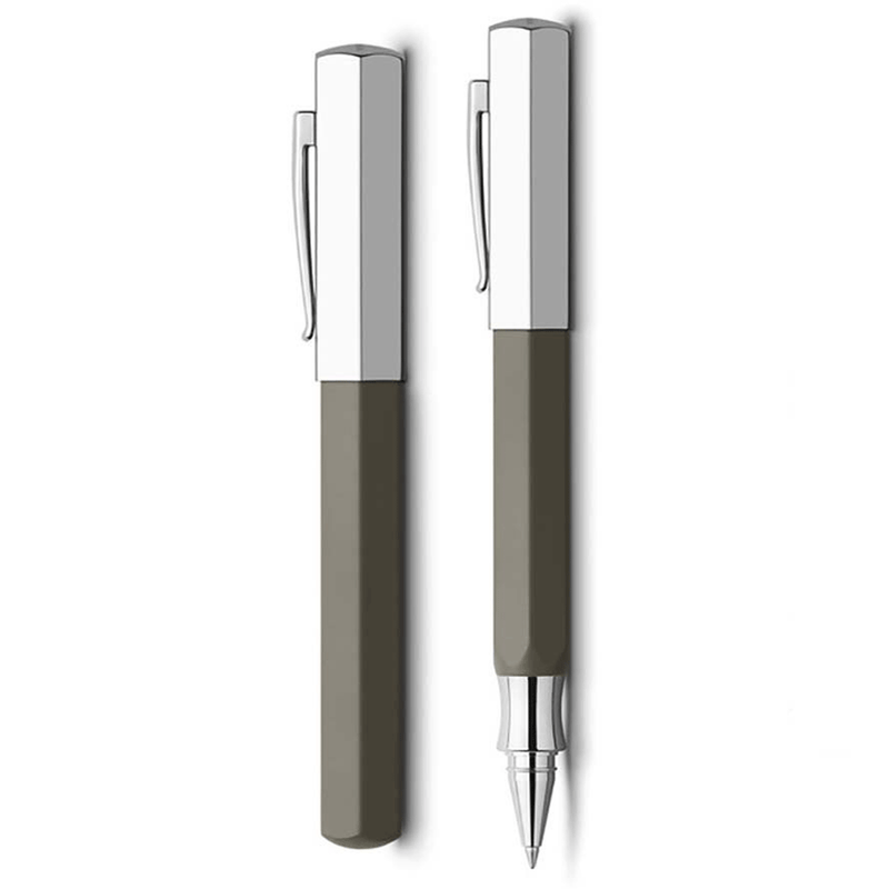 FABER CASTELL, Roller Pen - ONDORO GREYBROWN.