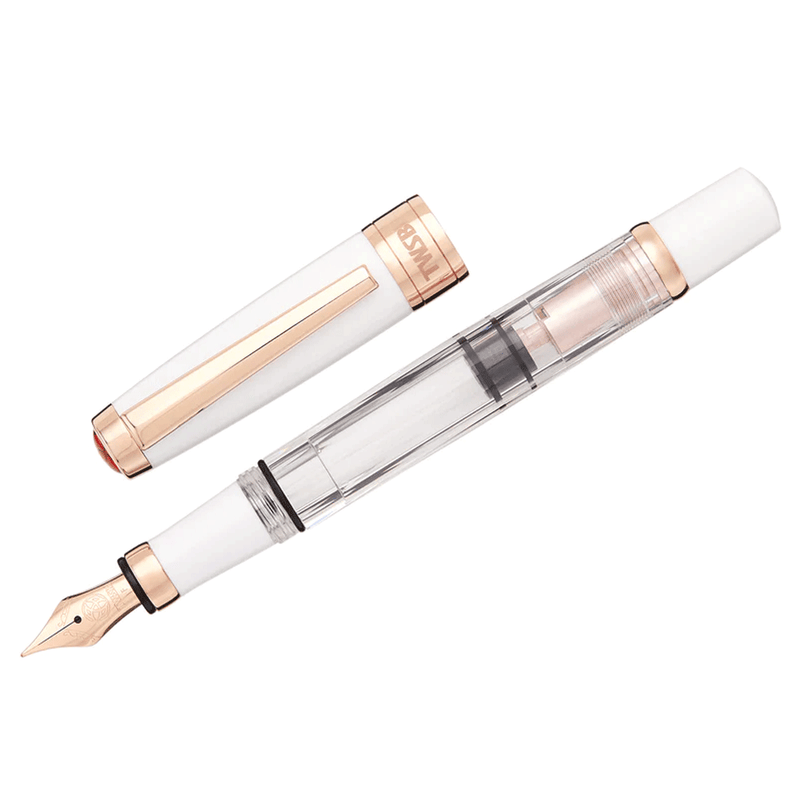 TWSBI, Fountain Pen - DIAMOND 580 WHITE ROSEGOLD II.