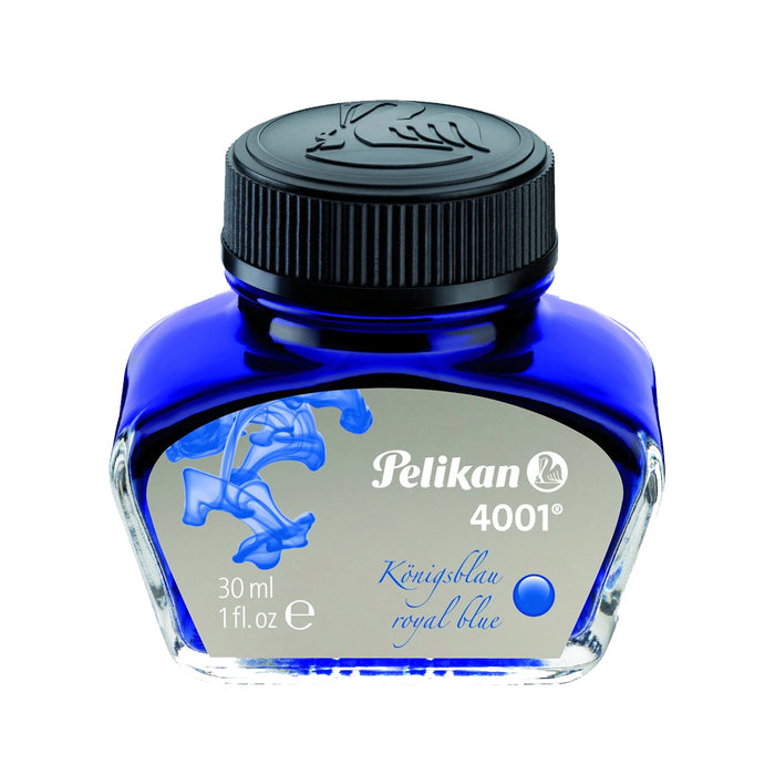 PELIKAN, Ink Bottle - 4001 ROYAL BLUE  (30mL).