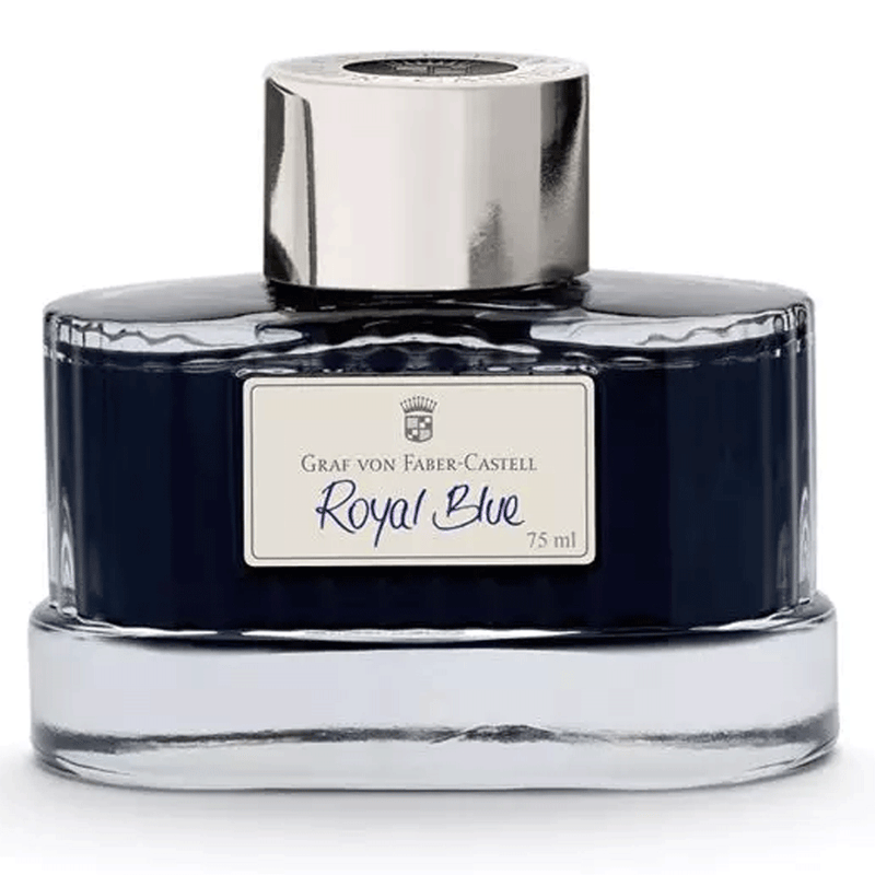 FABER CASTELL, Ink Bottle - GVFC ROYAL BLUE (75mL).