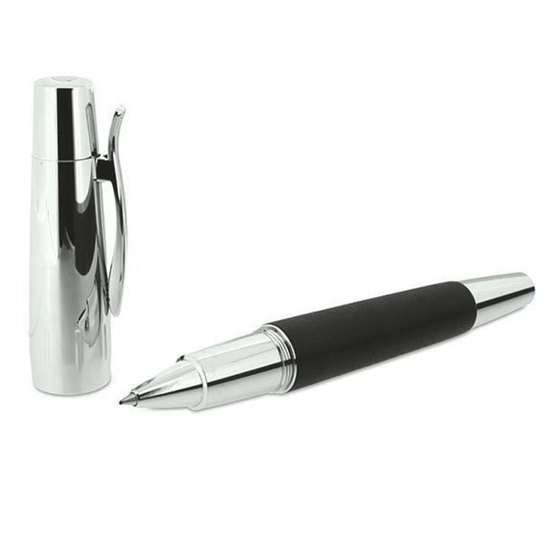 FABER CASTELL, Rollerball Pen - EMOTION Prearwood BLACK.