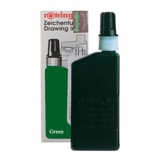 ROTRING, Ink Bottle - ISOGRAPH INK GREEN 2