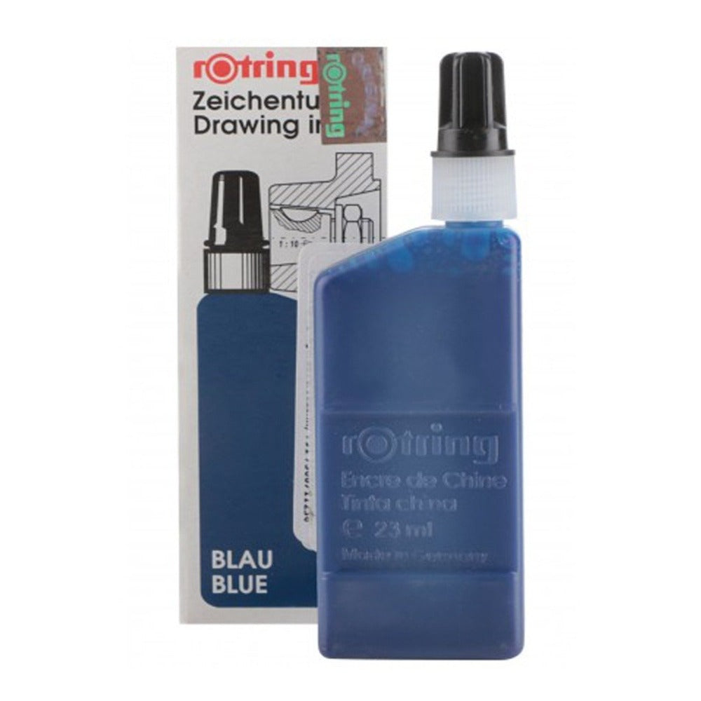 ROTRING, Ink Bottle - ISOGRAPH INK BLUE. — SWASTIK penn