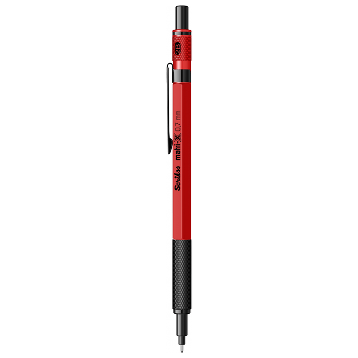 SCRIKSS, Mechanical Pencil - MATRI-X RED BT.