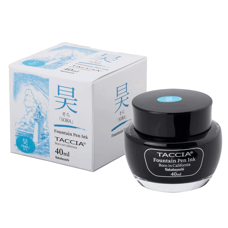 TACCIA, Ink Bottle - SUNAO-IRO SORA (40mL).