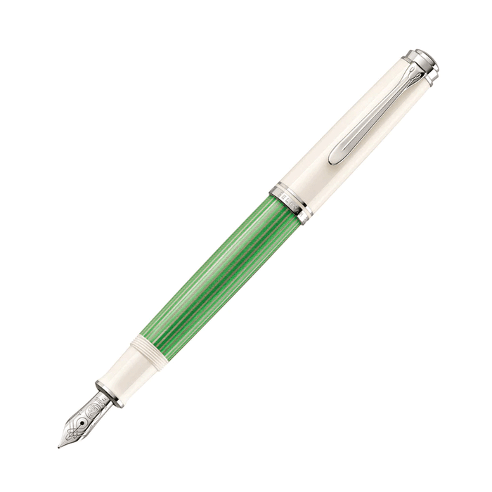 PELIKAN, Fountain Pen - SOUVERAN M605 Special Edition GREEN/WHITE 14K.