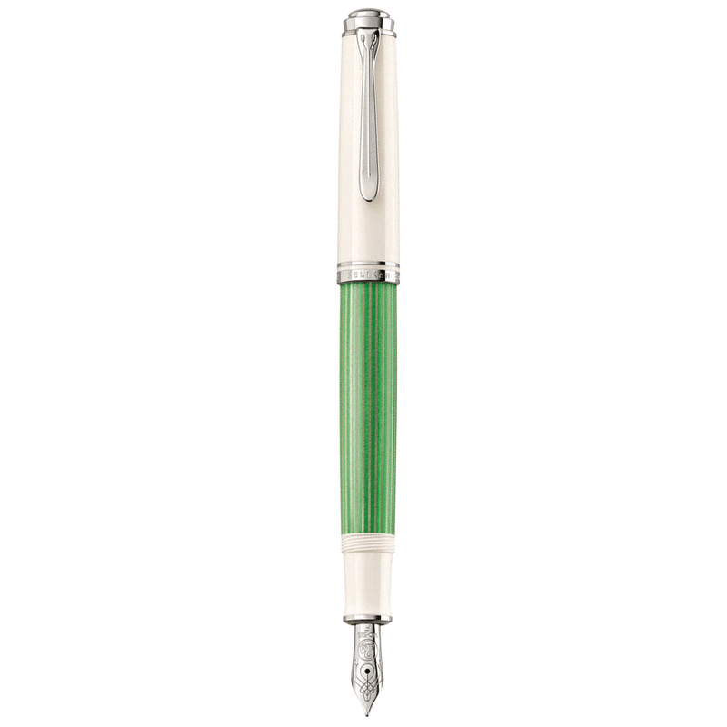 PELIKAN, Fountain Pen - SOUVERAN M605 Special Edition GREEN/WHITE 14K.