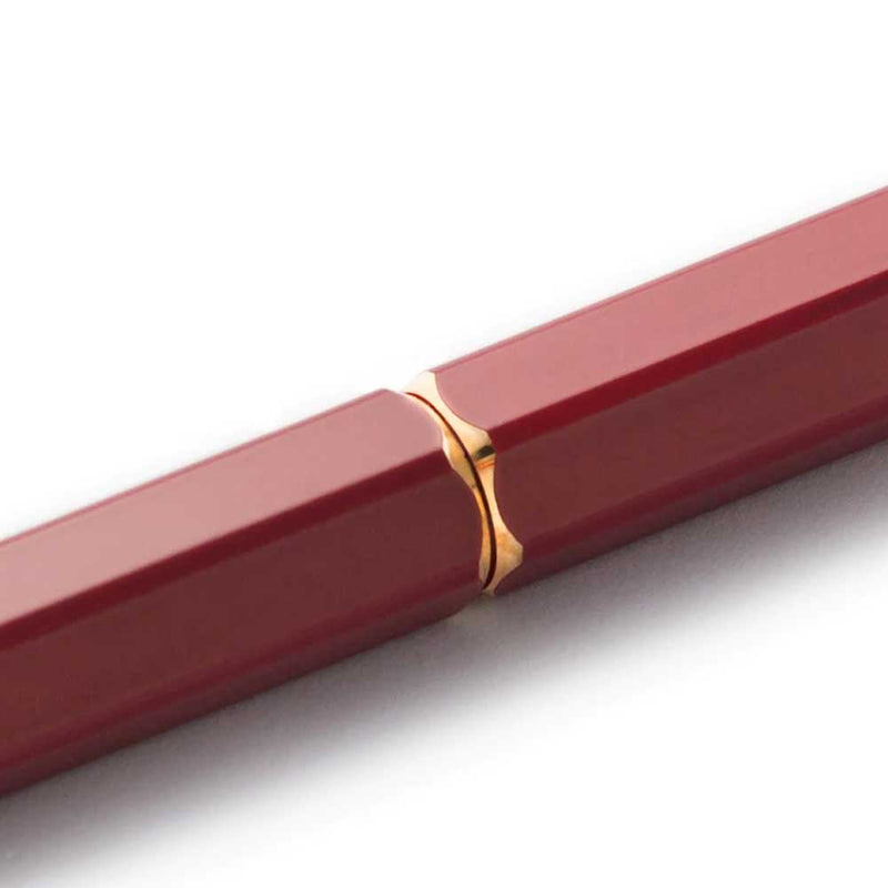 YSTUDIO, Ballpoint Pen - CLASSIC REVOLVE Portable BRASSING RED.