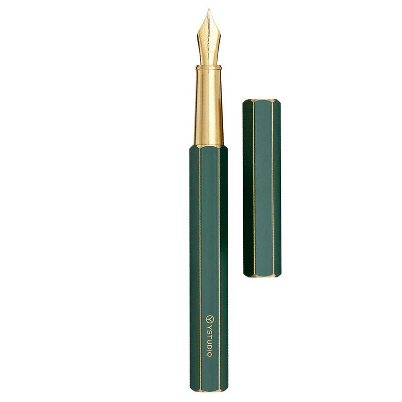 YSTUDIO, Fountain Pen - CLASSIC REVOLVE GREEN.