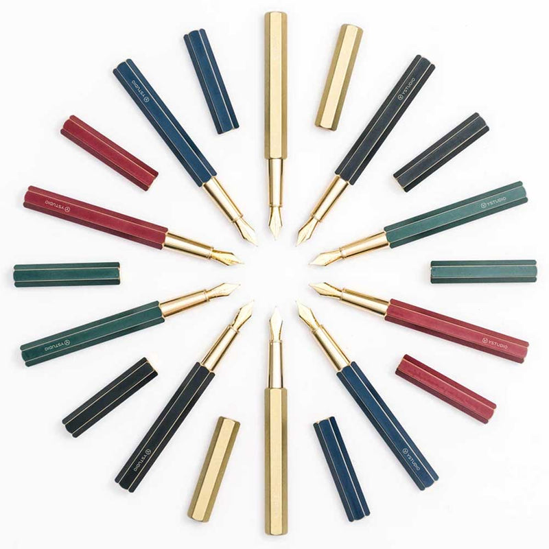 YSTUDIO, Fountain Pen - CLASSIC REVOLVE BLACK.