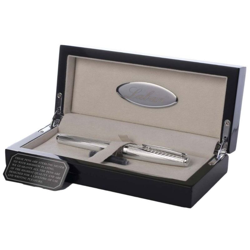 LABAN, Fountain Pen - MACERATA STERLING SILVER 4