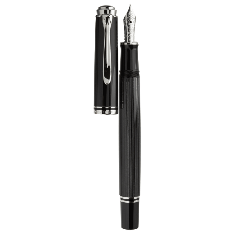 PELIKAN, Fountain Pen - Souveran M405 Stresemann ANTHRACITE BLACK.