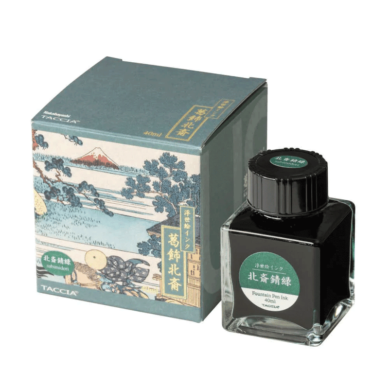 TACCIA, Ink Bottle - UKIYO-E SABIMIDORI (40mL).