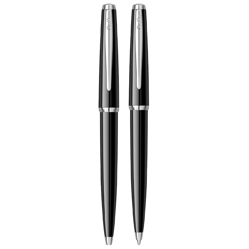 SCRIKSS, Ballpoint Pen + Mechanical Pencil Set - VINTAGE 33 BLACK CT.