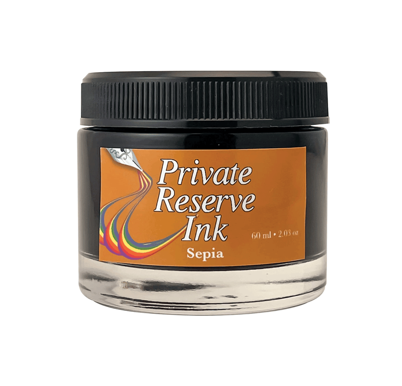PRIVATE RESERVE, Ink Bottle - PREMIUM Inks SEPIA (60mL).