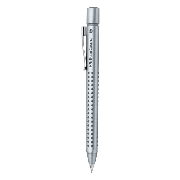 FABER CASTELL, Mechanical Pencil - GRIP 2011 SILVER 0.7mm.