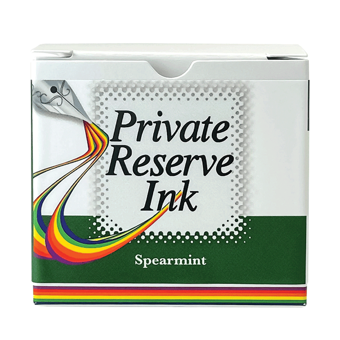 PRIVATE RESERVE, Ink Bottle - PREMIUM Inks SPEARMINT (60mL).