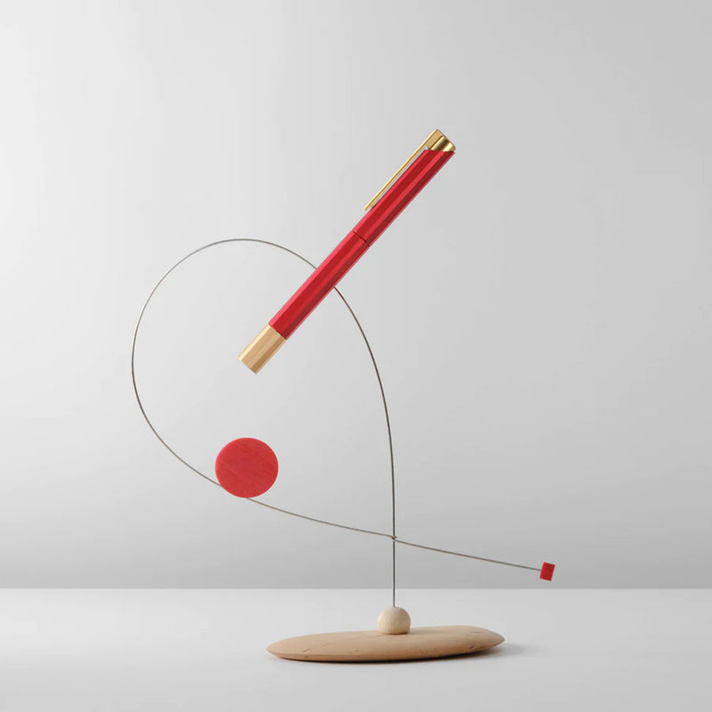 YSTUDIO, Rollerball Pen - Glamour Series Evolve Bihex MARSALA.