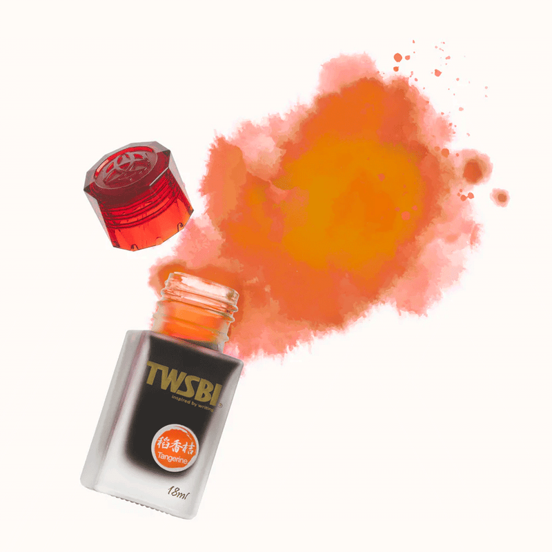 TWSBI, Ink Bottle - 1791 TANGERINE (18mL).