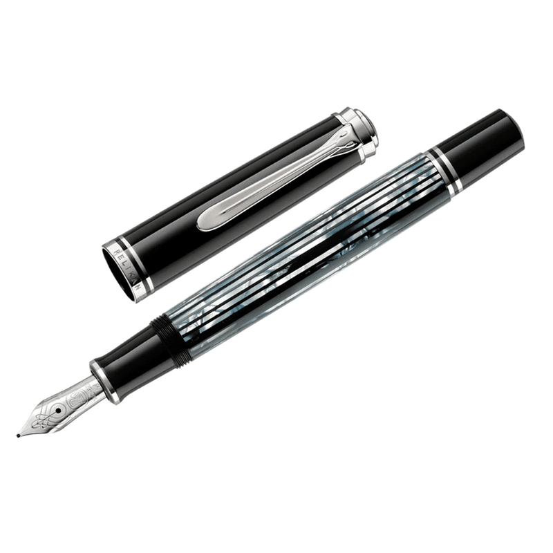 PELIKAN, Fountain Pen - SOUVERAN M605 Special Edition TORTOISESHELL BLACK 14K.