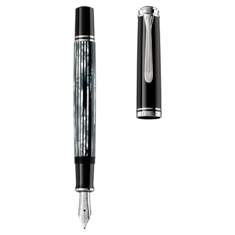 PELIKAN, Fountain Pen - SOUVERAN M605 Special Edition TORTOISESHELL BLACK 14K.