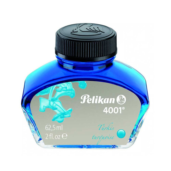 PELIKAN, Ink Bottle - 4001 TURQUOISE (62.5mL).