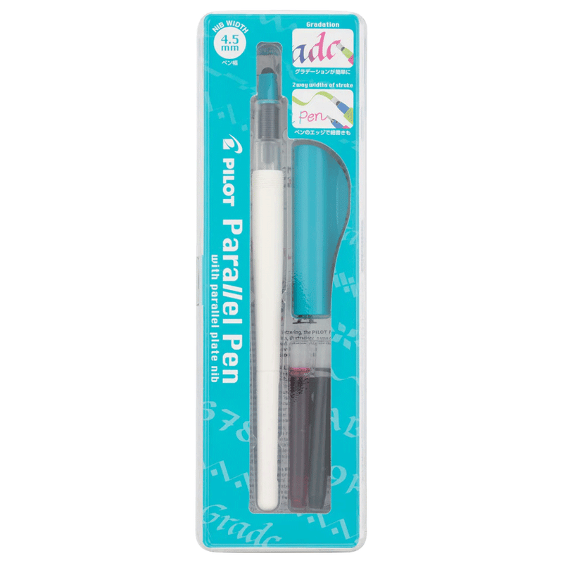PILOT, Calligraphy Pen - PARALLEL TURQUOISE (4.5mm).