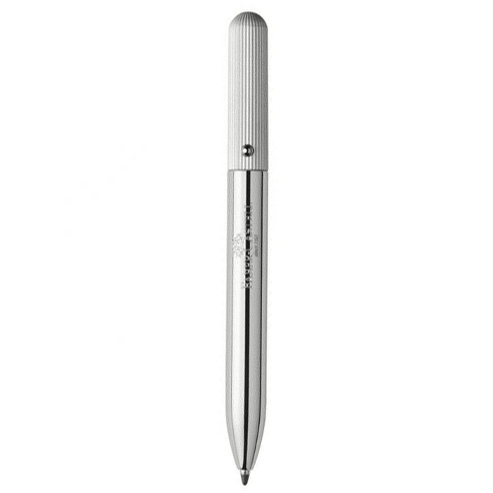 FABER CASTELL, Ballpoint Pen - TWIST Pocket SILVER.