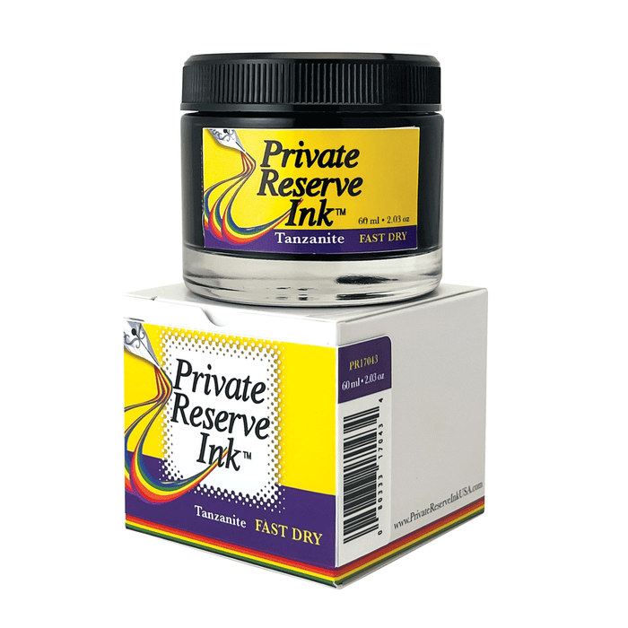 PRIVATE RESERVE, Ink Bottle - FAST DRY Inks TANZANITE (60mL).