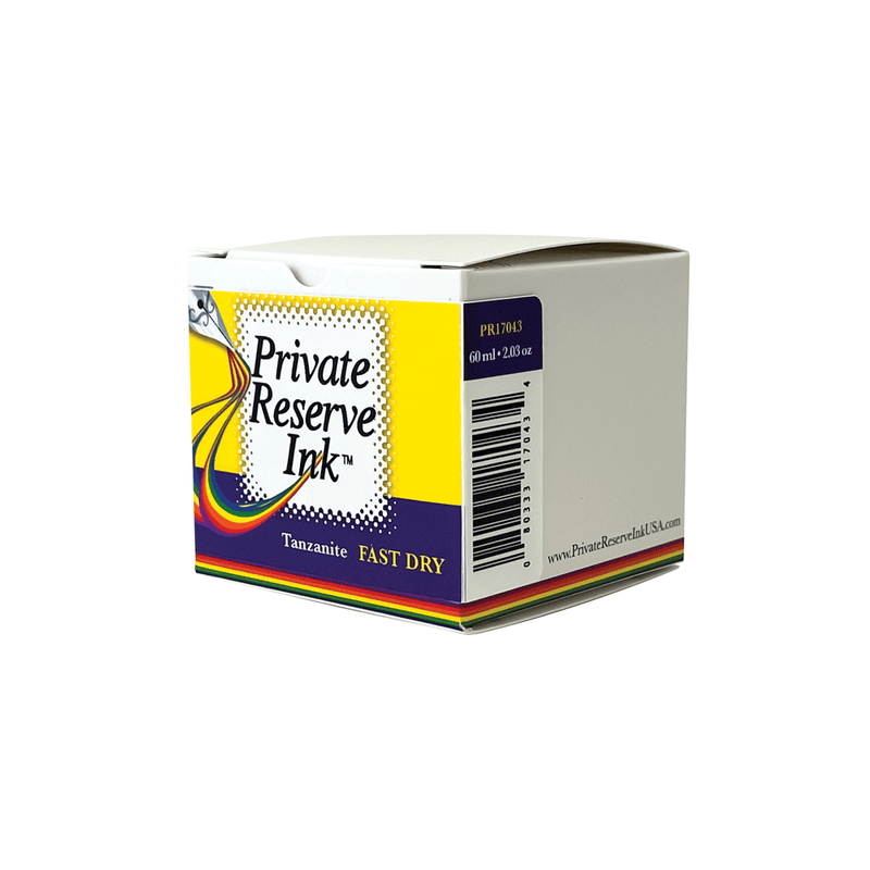 PRIVATE RESERVE, Ink Bottle - FAST DRY Inks TANZANITE (60mL).