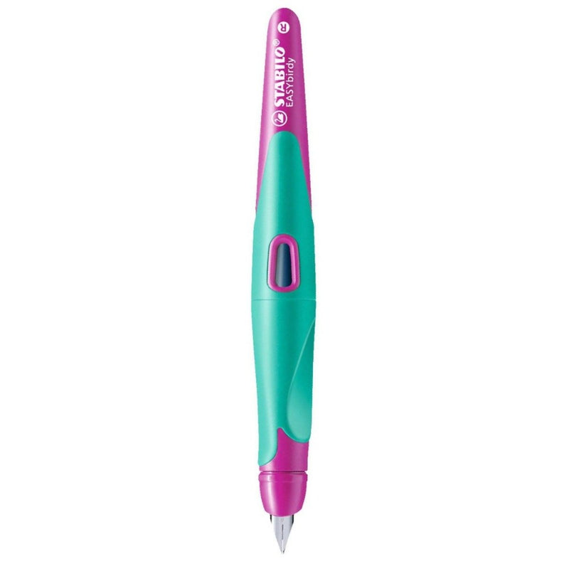 STABILO, Fountain Pen - EASY BIRDY Turquoise/Neon Pink 1