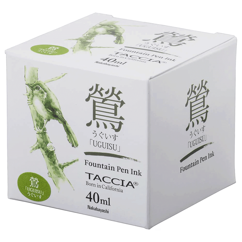 TACCIA, Ink Bottle - SUNAO-IRO UGUISU (40mL).