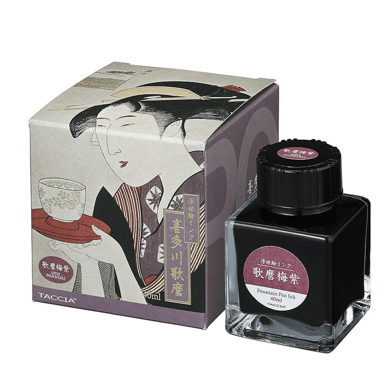 TACCIA, Ink Bottle - UKIYO-E UME MURASAKI (40mL).