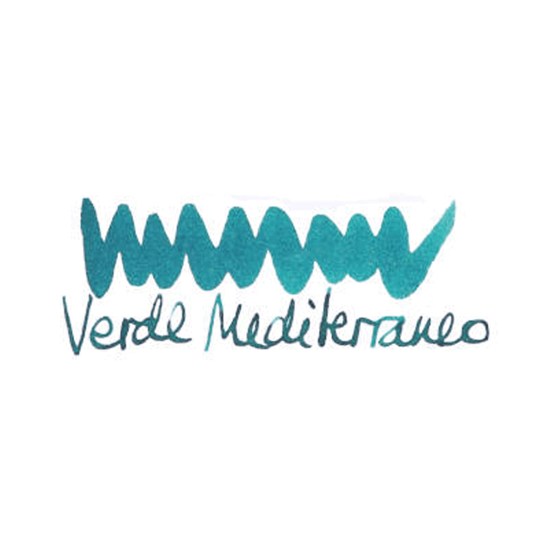 SCRIBO, Ink Bottle - VERDE MEDITERRANEO (90ML).