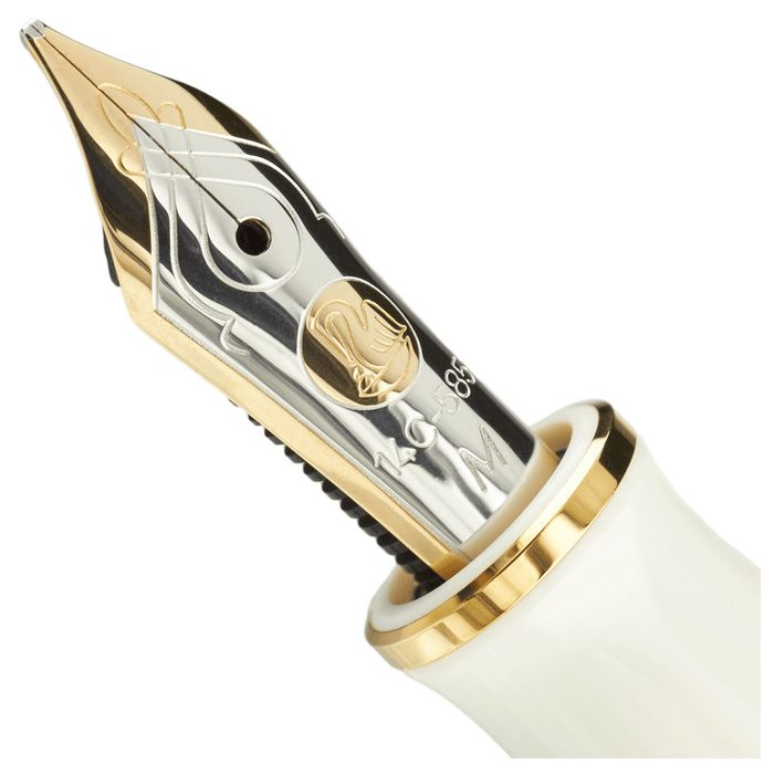 PELIKAN, Fountain Pen SOUVERAN M400 14K WHITE TORTOISESHELL