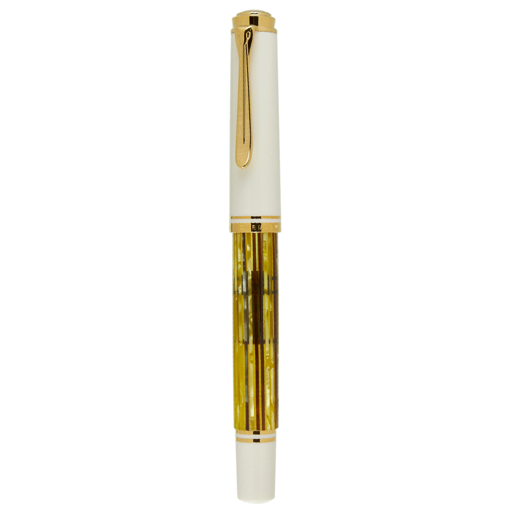 PELIKAN, Fountain Pen - SOUVERAN M400 14K WHITE TORTOISESHELL