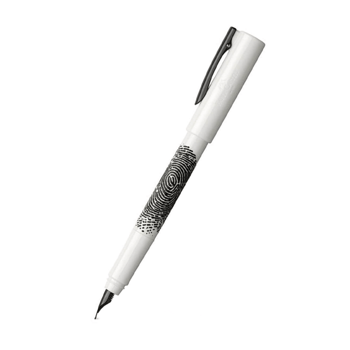 FABER CASTELL, Fountain Pen - WRITINK "PRINT" WHITE.